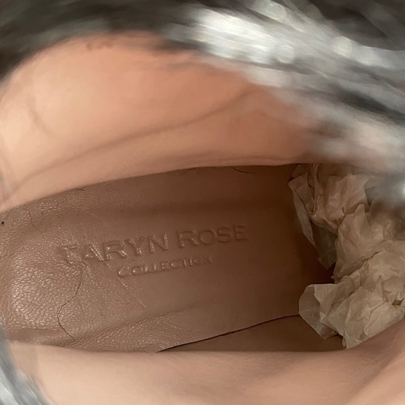 Taryn Rose Massima Fur Leather Boots Sz 8US❤️ - Picture 5 of 16